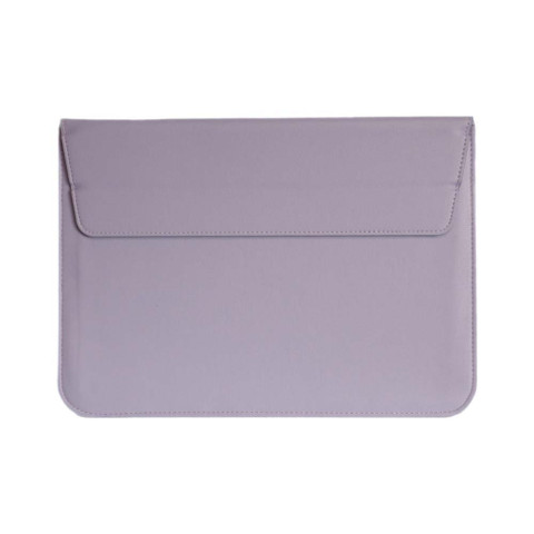 Чехол-папка Leather Sleeve для MacBook Pro 14" M1 (2021) Lavender grey